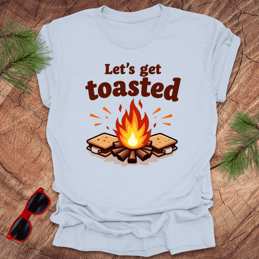 Campfire Let's Get Toasted Tee - Wandering Owl Adventure Gear