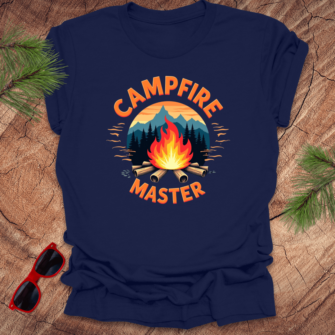 Campfire Master Tee - Wandering Owl Adventure Gear
