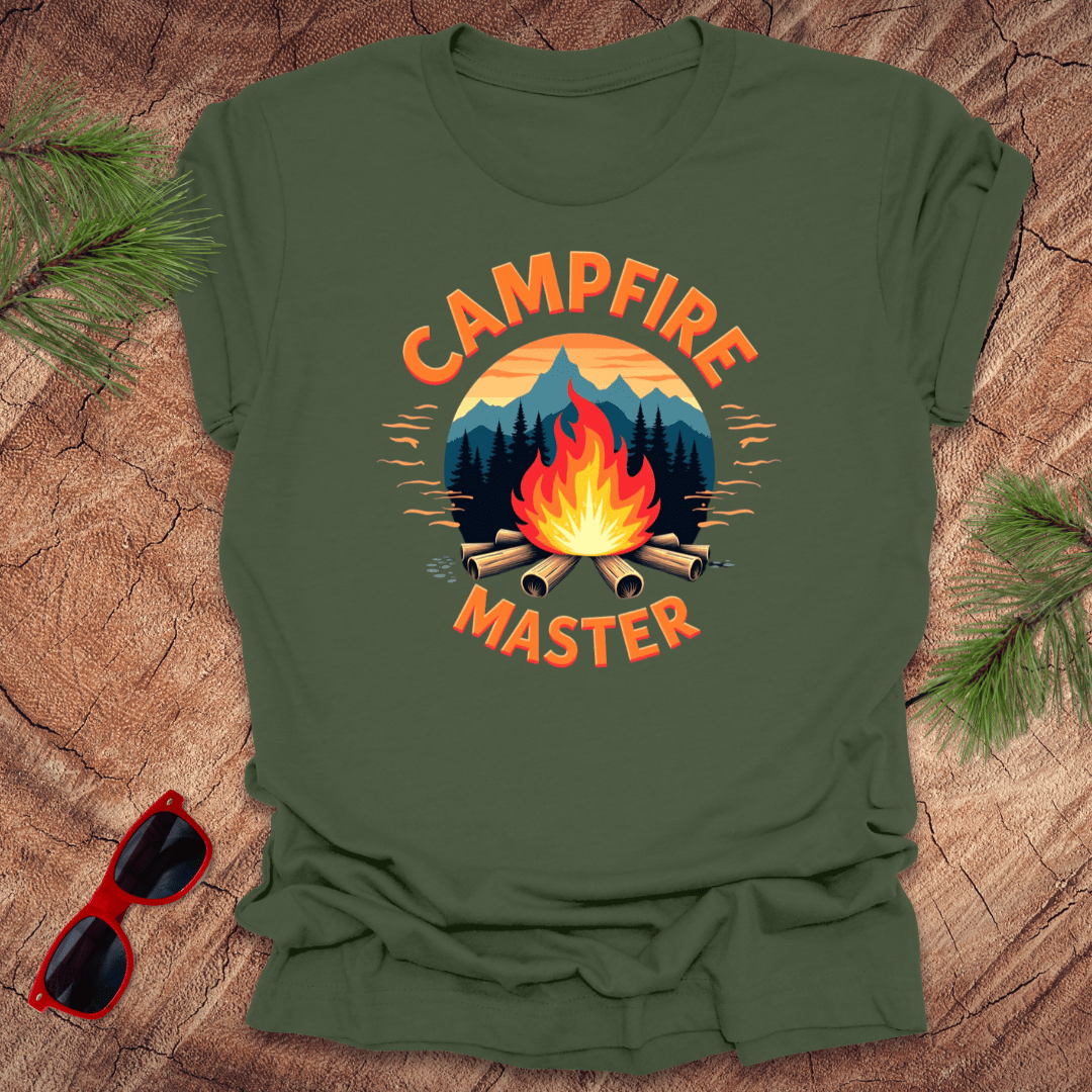 Campfire Master Tee - Wandering Owl Adventure Gear