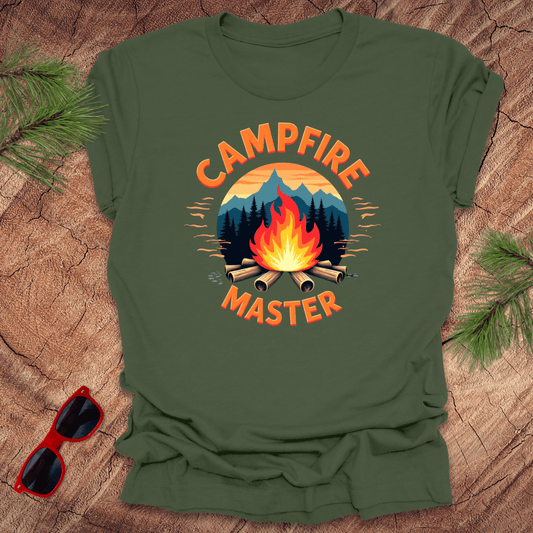 Campfire Master Tee - Wandering Owl Adventure Gear