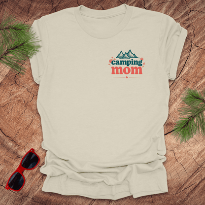 Camping Mom Flowers Tee - Wandering Owl Adventure Gear