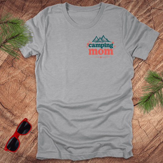 Camping Mom Flowers Tee - Wandering Owl Adventure Gear
