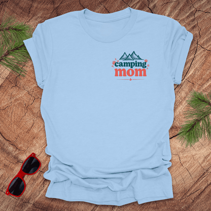 Camping Mom Flowers Tee - Wandering Owl Adventure Gear
