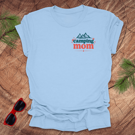 Camping Mom Flowers Tee - Wandering Owl Adventure Gear