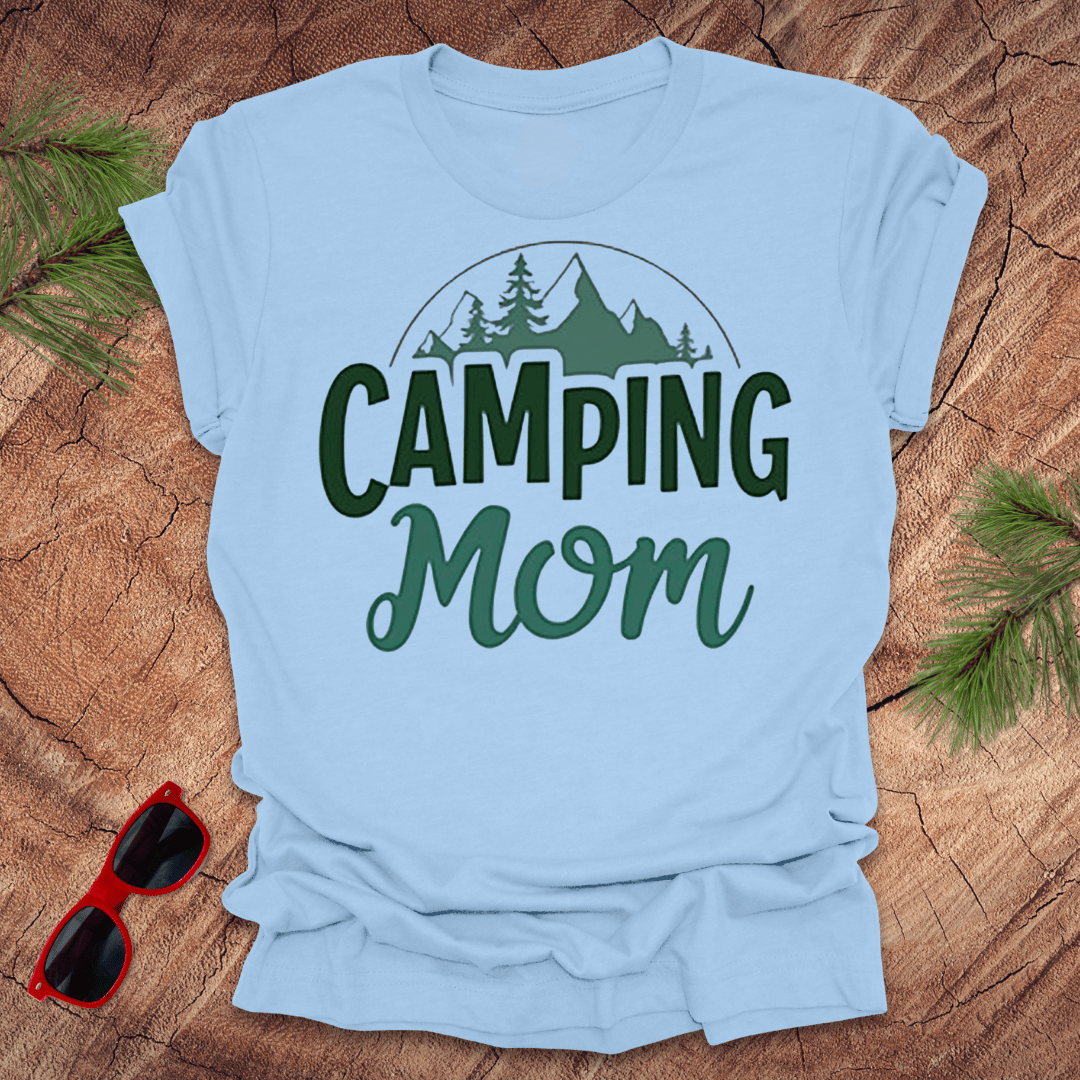 Camping Mom Tee - Wandering Owl Adventure Gear