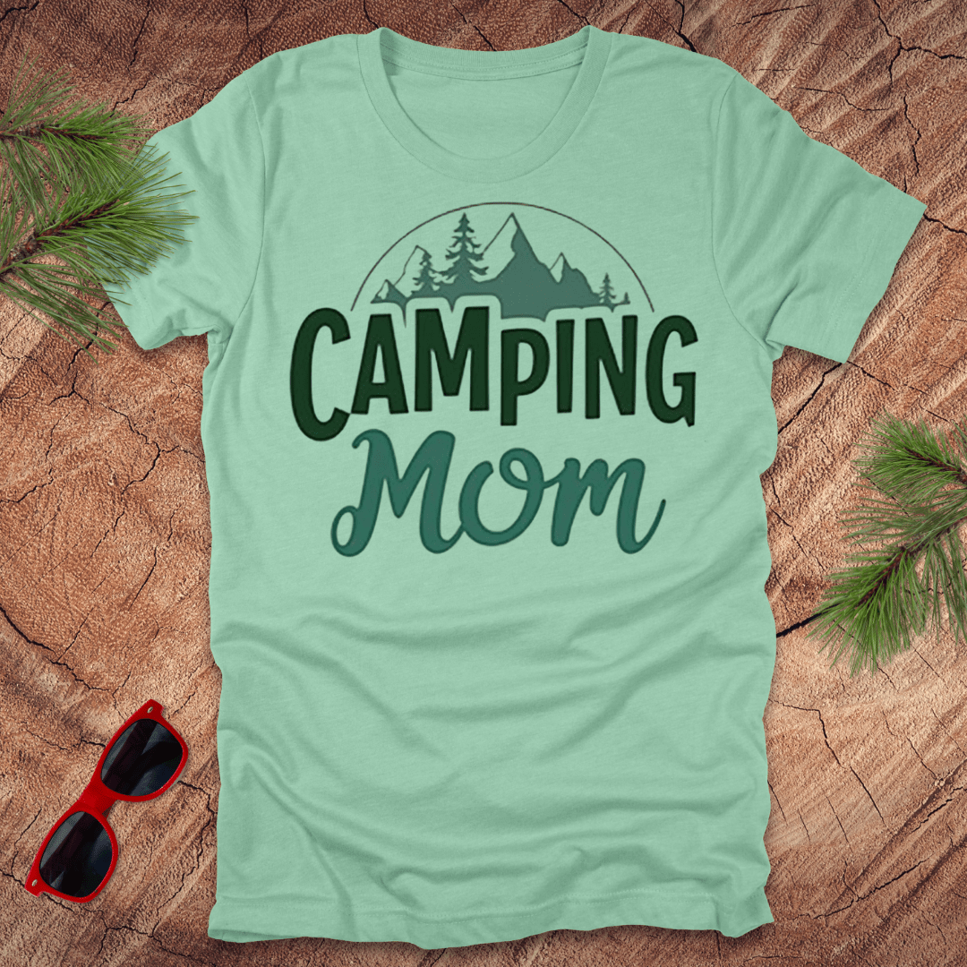 Camping Mom Tee - Wandering Owl Adventure Gear
