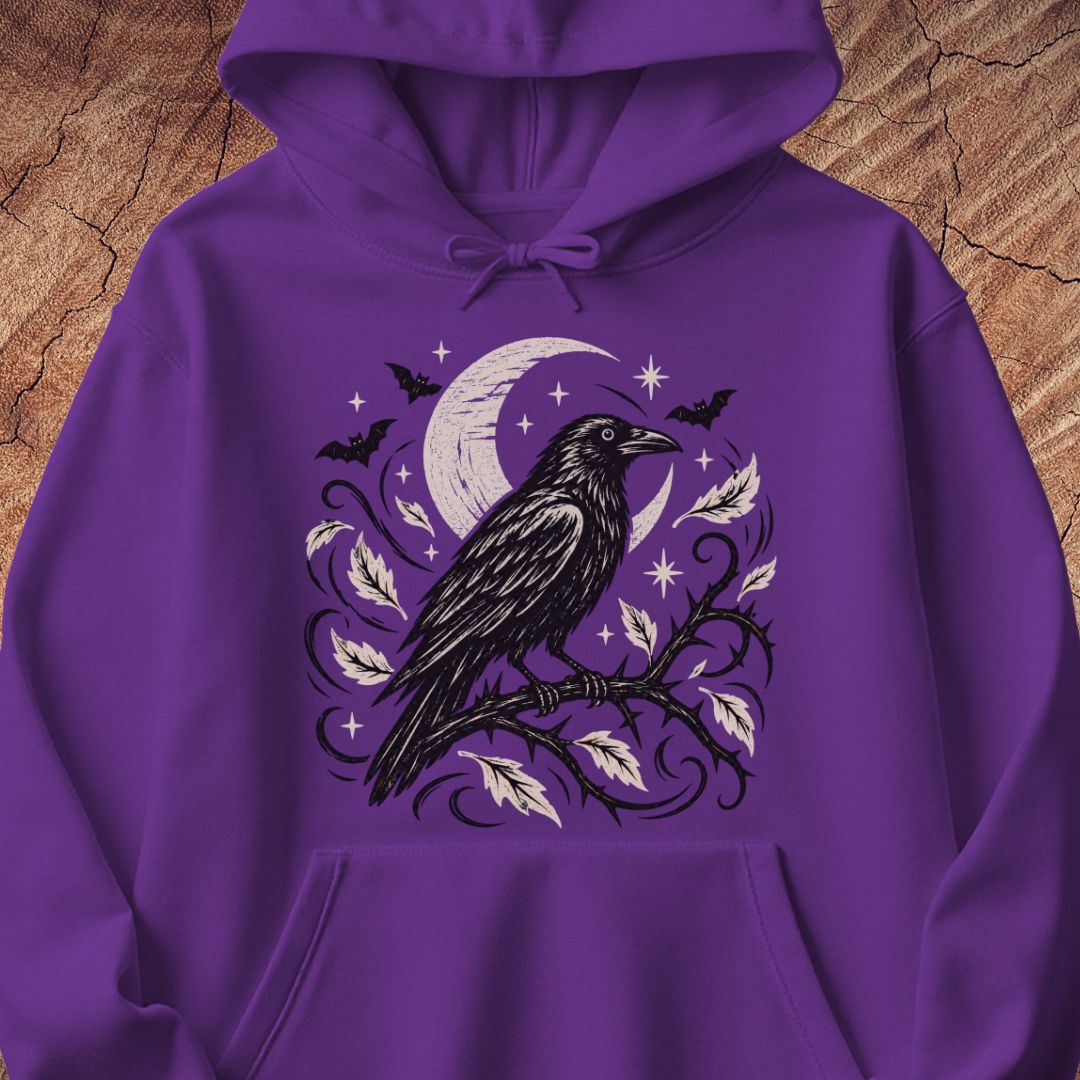 Halloween Crow Hoodie
