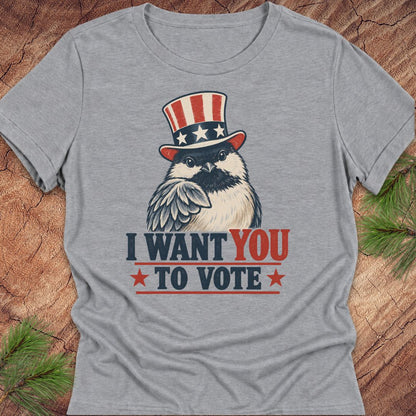 Chickadee Vote Women's Relaxed Tee