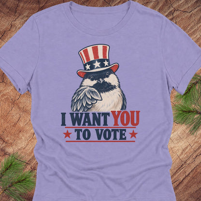 Chickadee Vote Women's Relaxed Tee