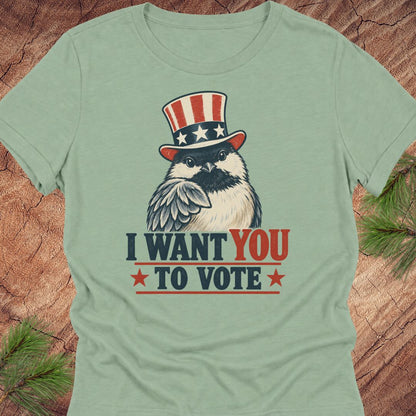 Chickadee Vote Women's Relaxed Tee