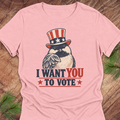 Chickadee Vote Women's Relaxed Tee