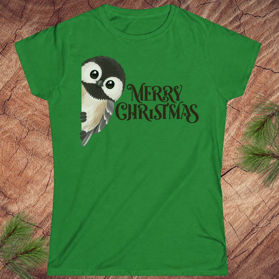 Christmas Chickadee Women's Tee