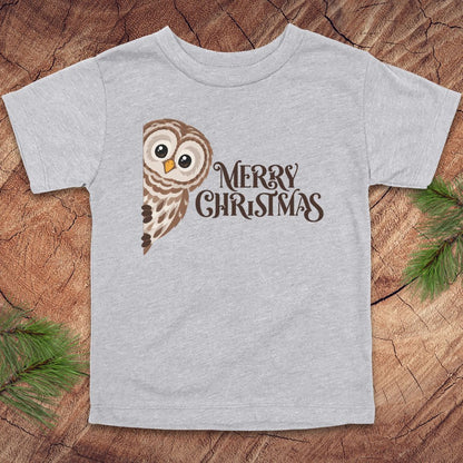 Christmas Owl Toddler Tee