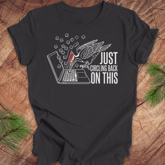 Circling Back Woodpecker Tee