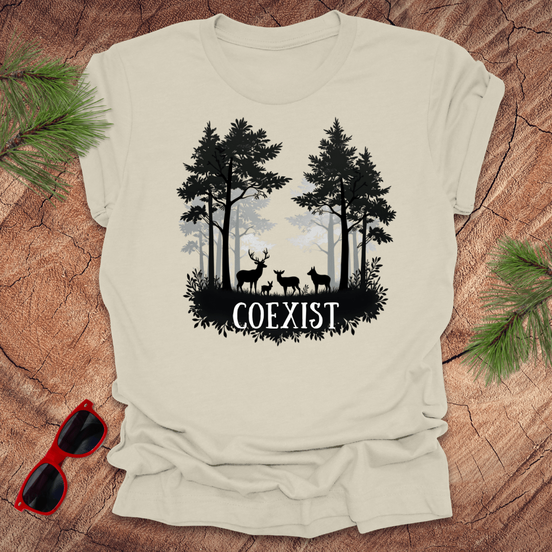 Coexist Nature Tee - Wandering Owl Adventure Gear