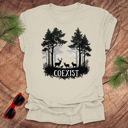 Coexist Nature Tee - Wandering Owl Adventure Gear