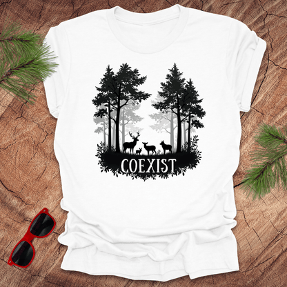 Coexist Nature Tee - Wandering Owl Adventure Gear