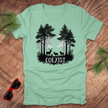 Coexist Nature Tee - Wandering Owl Adventure Gear