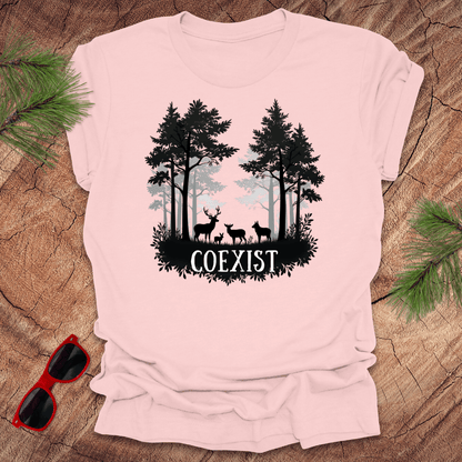 Coexist Nature Tee - Wandering Owl Adventure Gear