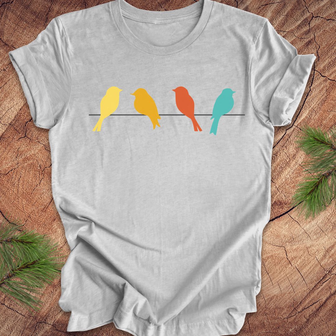 Colorful Birds Tee