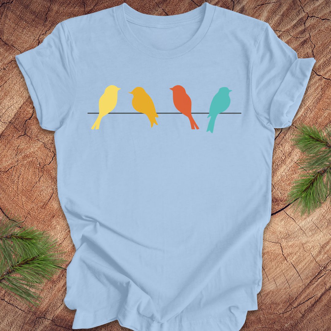 Colorful Birds Tee
