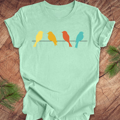 Colorful Birds Tee