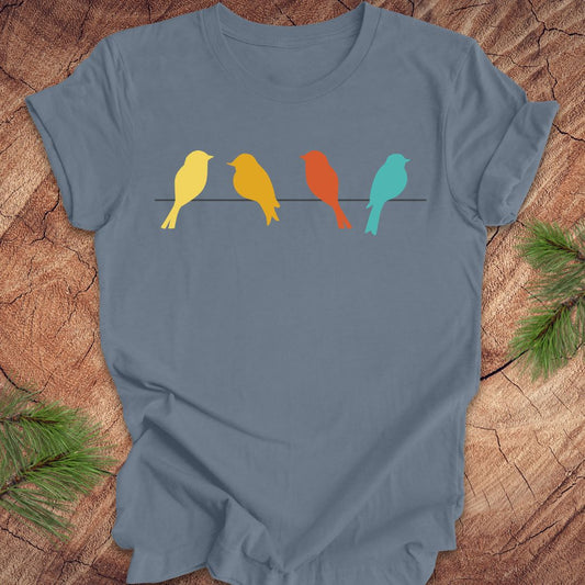 Colorful Birds Tee