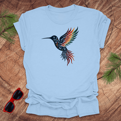Colorful Hummingbird Tee - Wandering Owl Adventure Gear