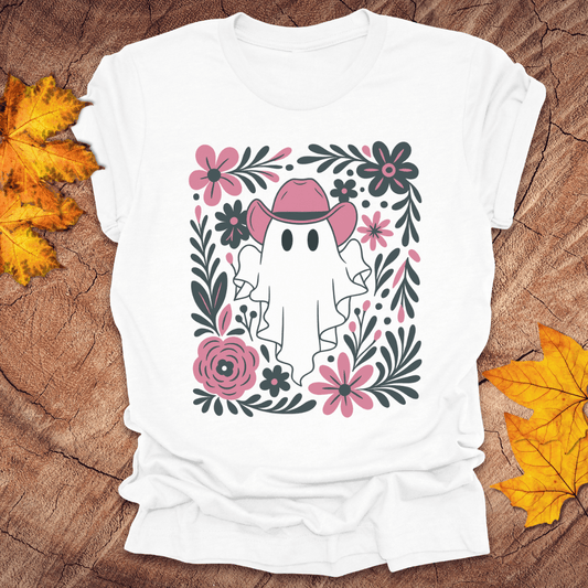 Cowgirl Ghost Tee - Wandering Owl Adventure Gear