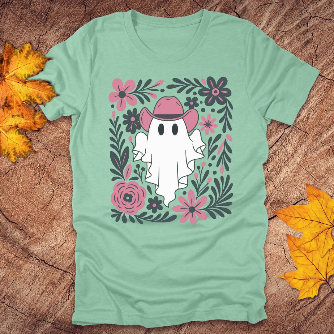 Cowgirl Ghost Tee - Wandering Owl Adventure Gear