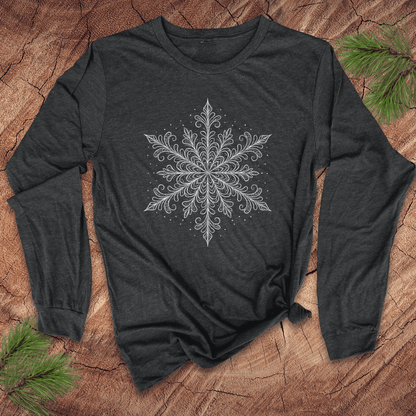 Crystal Snowflake Long-Sleeve Tee