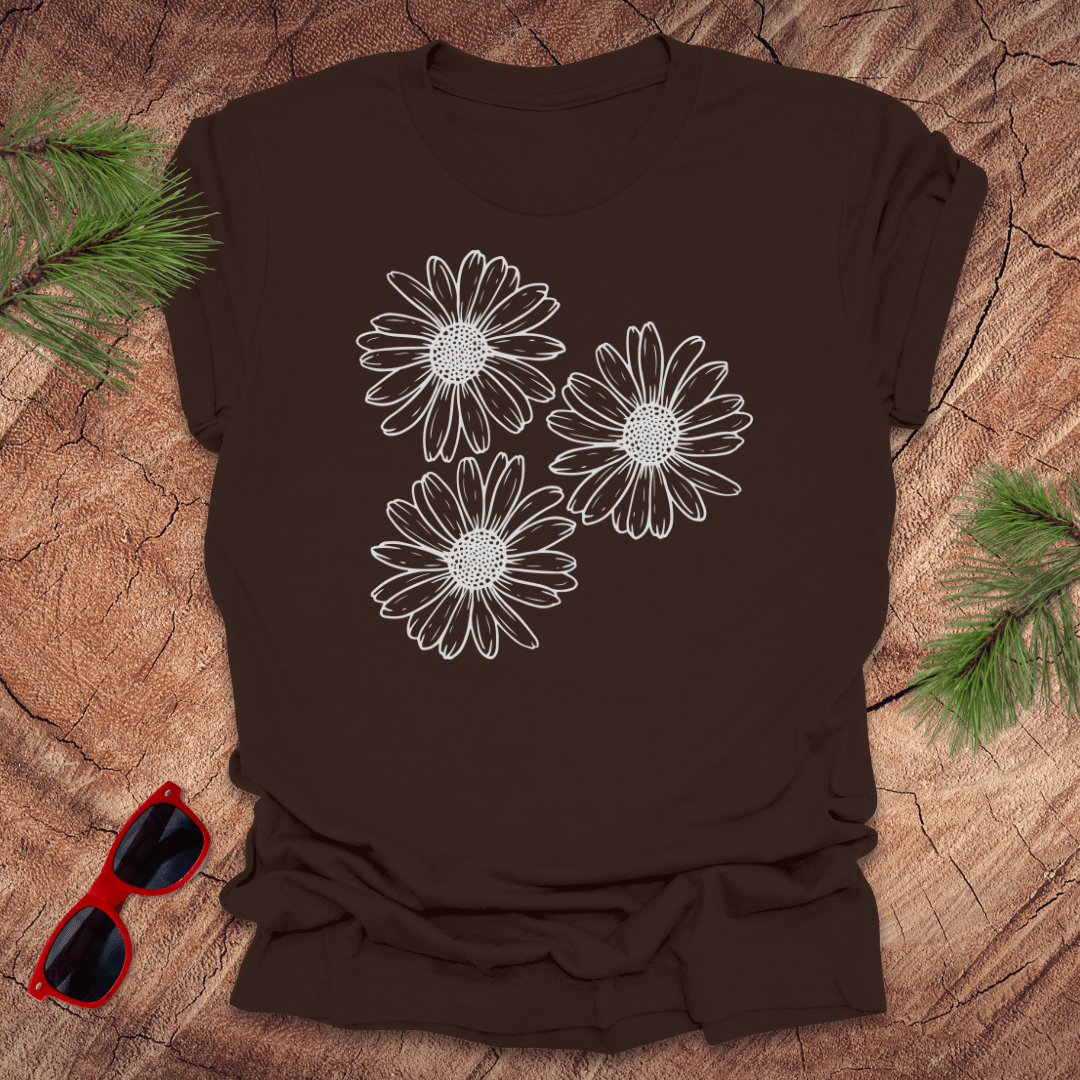 Daisies Tee - Wandering Owl Adventure Gear