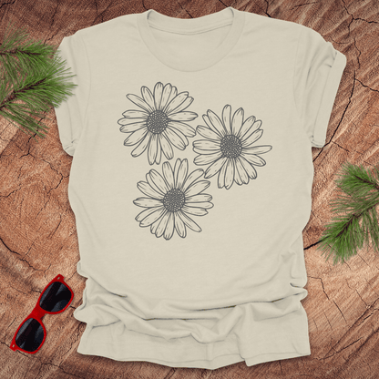 Daisies Tee - Wandering Owl Adventure Gear