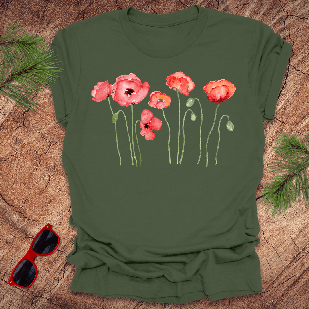 Dancing Poppies - Wandering Owl Adventure Gear