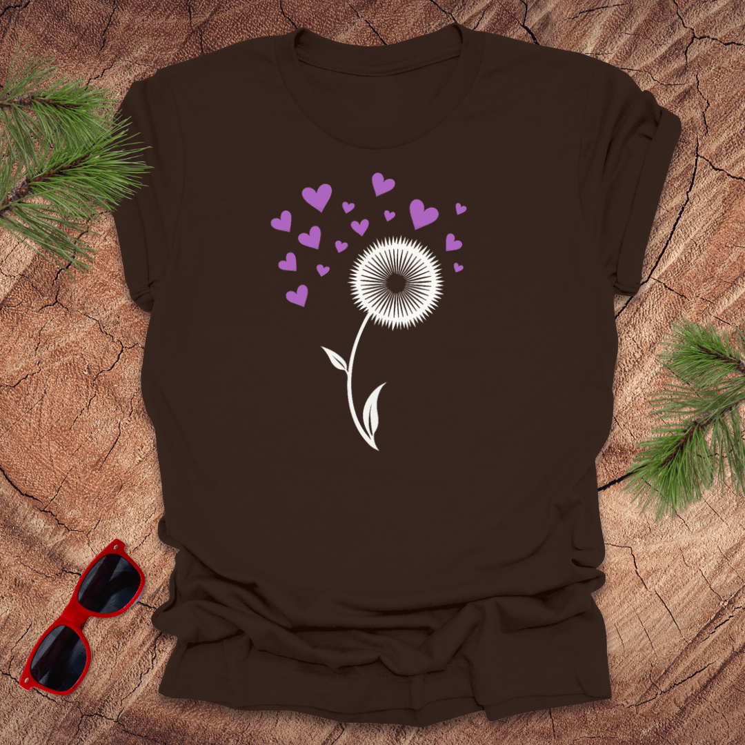 Dandelion Hearts Tee - Wandering Owl Adventure Gear