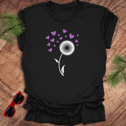 Dandelion Hearts Tee - Wandering Owl Adventure Gear