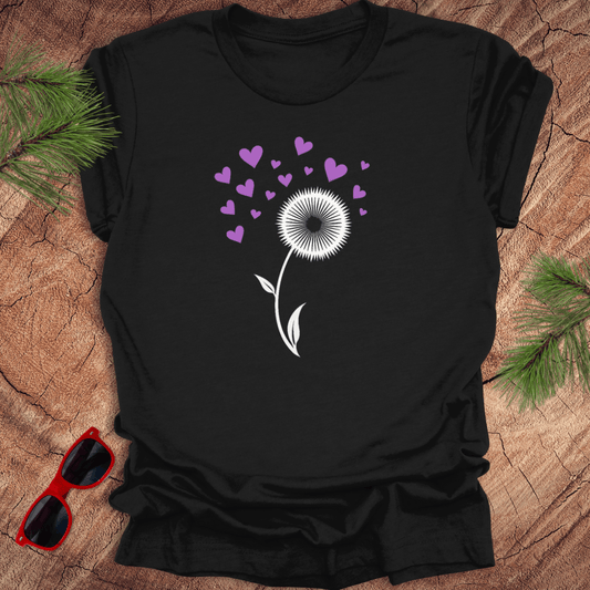 Dandelion Hearts Tee - Wandering Owl Adventure Gear