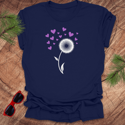 Dandelion Hearts Tee - Wandering Owl Adventure Gear