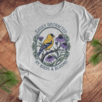 Distracted By Birds and Blooms Tee