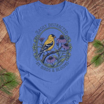 Distracted By Birds and Blooms Tee