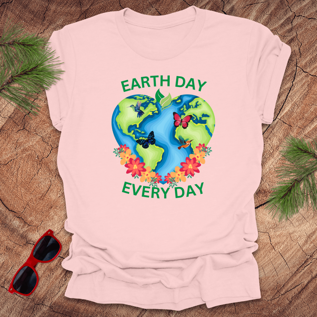 Earth Day Every Day Tee - Wandering Owl Adventure Gear