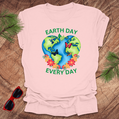 Earth Day Every Day Tee - Wandering Owl Adventure Gear