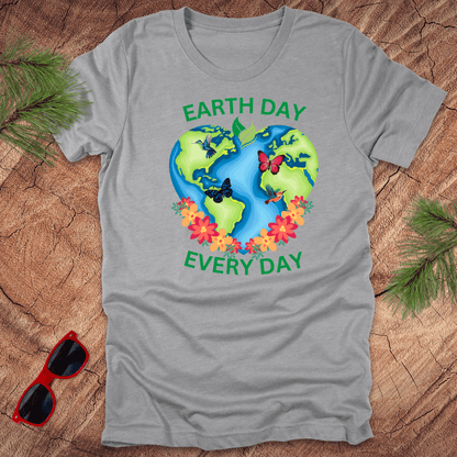 Earth Day Every Day Tee - Wandering Owl Adventure Gear