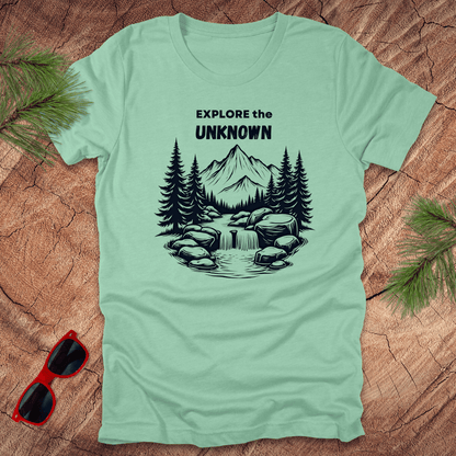 Explore the Unknown Tee - Wandering Owl Adventure Gear