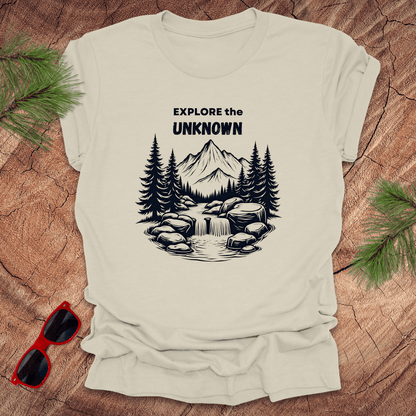 Explore the Unknown Tee - Wandering Owl Adventure Gear