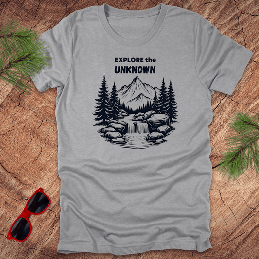 Explore the Unknown Tee - Wandering Owl Adventure Gear