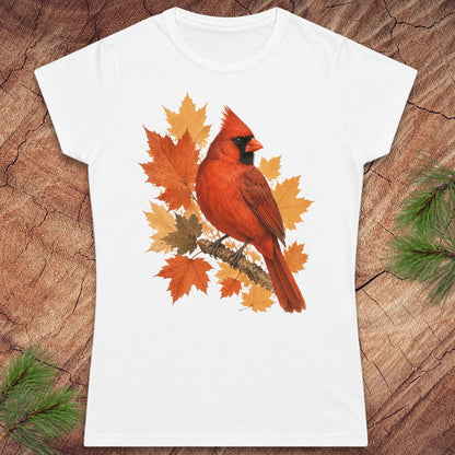 Fall Cardinal Women's Tee