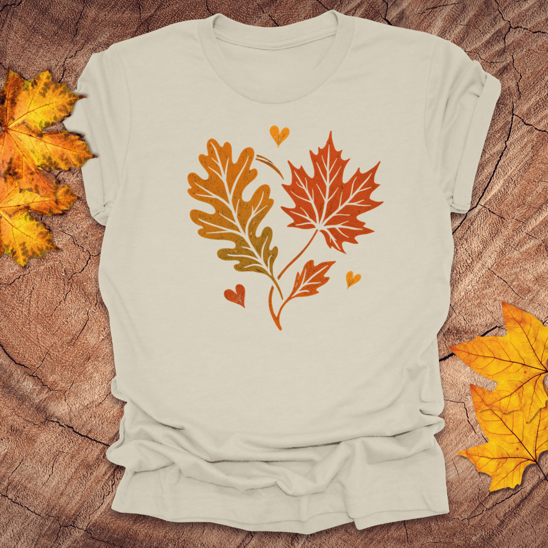 Fall Leaves Love Tee - Wandering Owl Adventure Gear