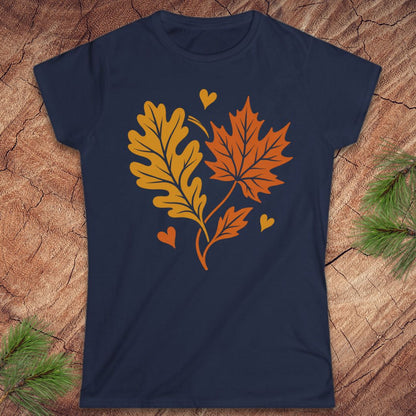 Fall Leaves Love Women's Tee