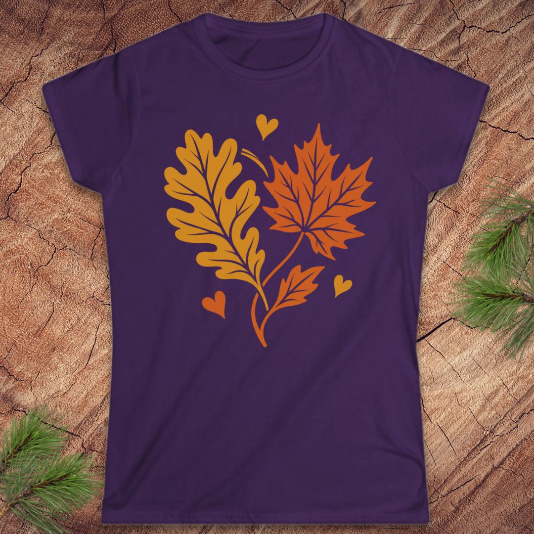 Fall Leaves Love Women's Tee